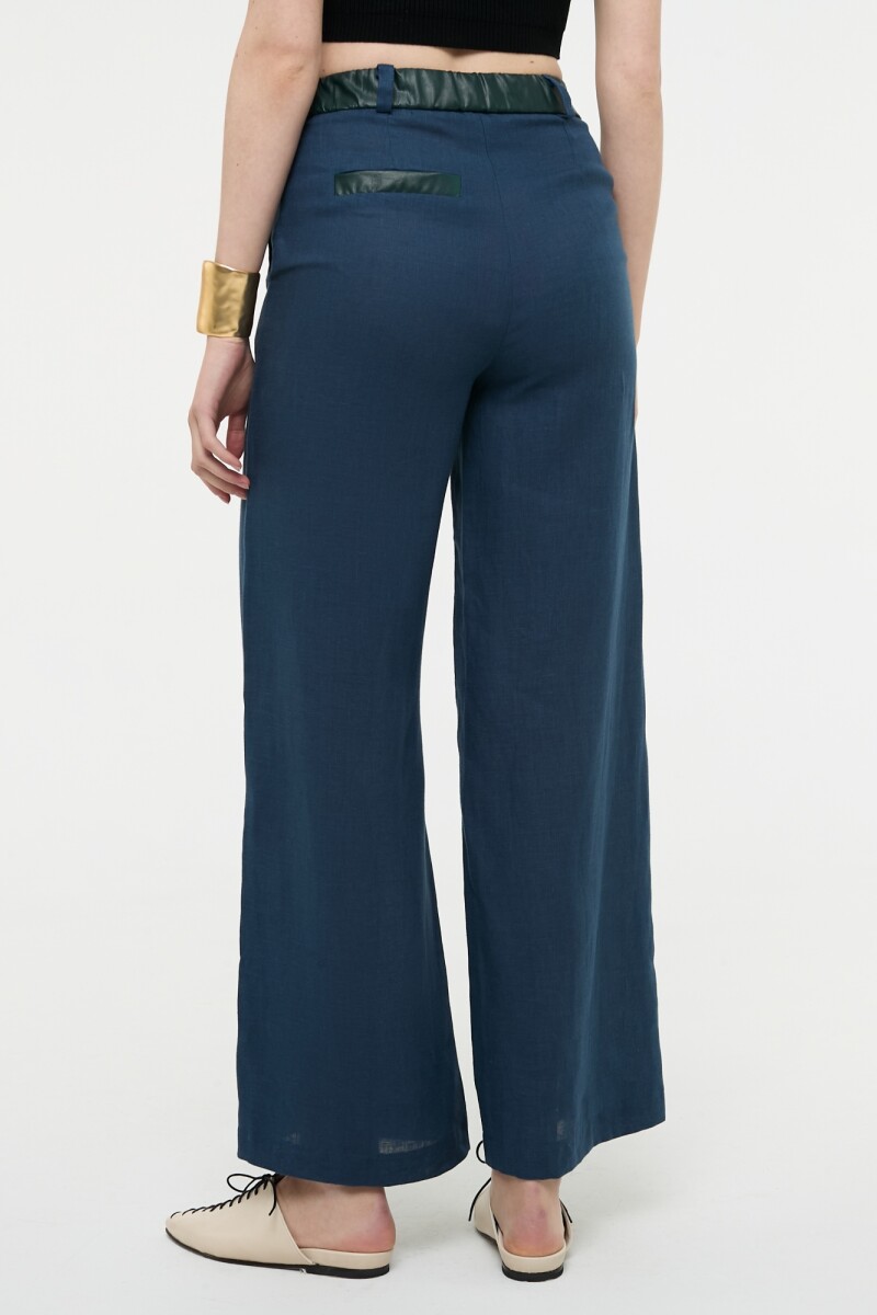 PANTALON SUELTO Azul