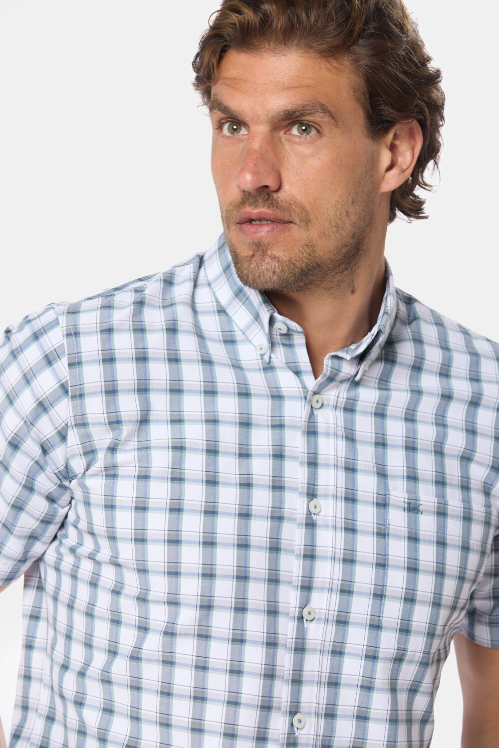 CAMISA SPORT CUADROS Verde