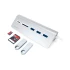 Satechi HUB 5 en 1 USB-C USB-A Card reader Silver Satechi HUB 5 en 1 USB-C USB-A Card reader Silver