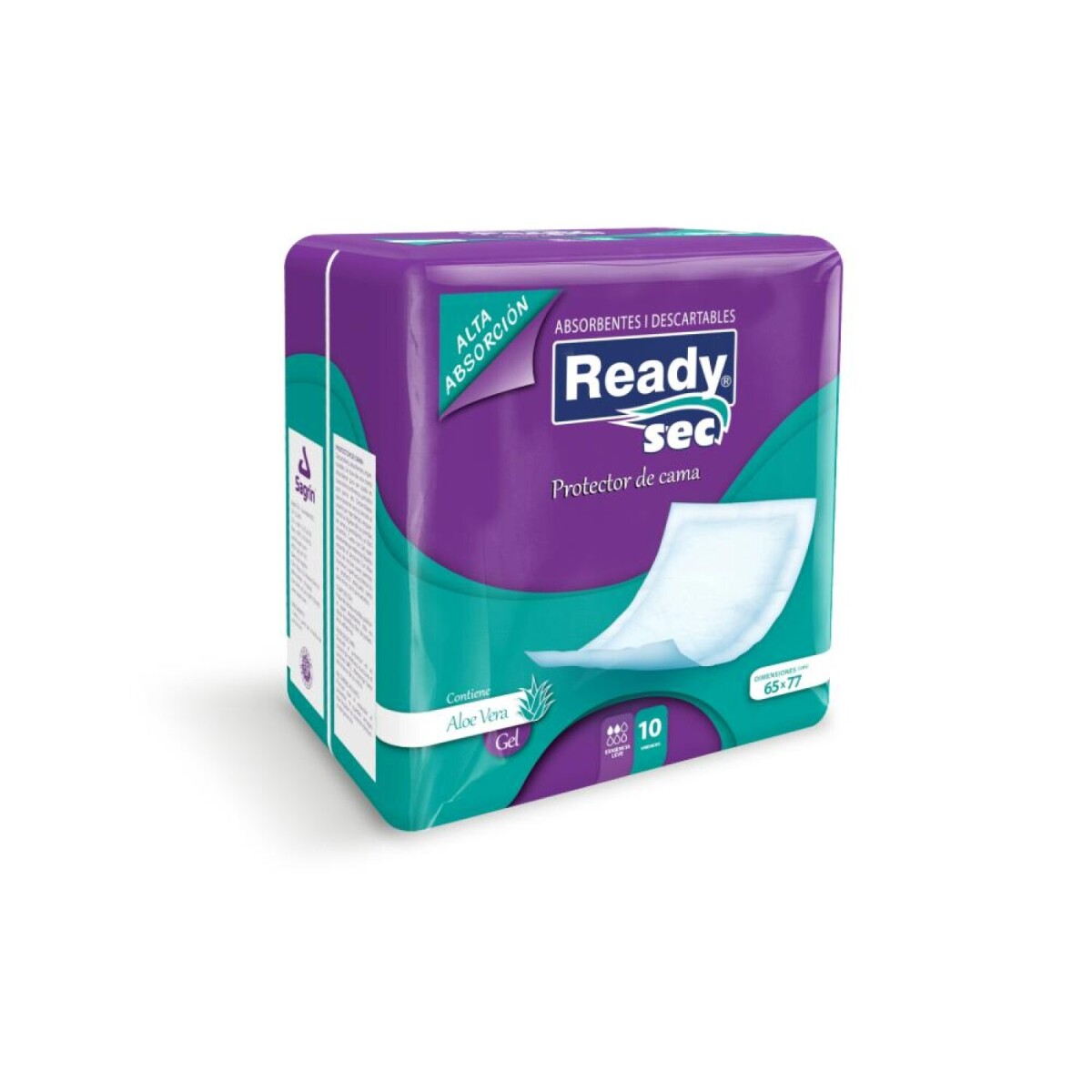 Sábanas Protectoras Descartables 65 x 77 cm x 10 Unidades – ReadySec 