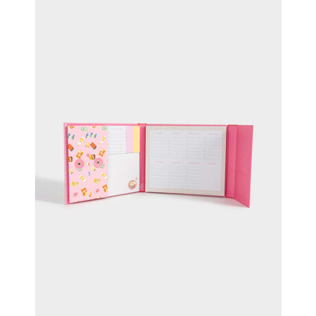 Set De Librería Con Notas Adhesivas Combinacion Multicolor