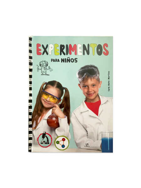 LIBRO ESPERIMENTOS PARA NIÑOS MULTICOLOR