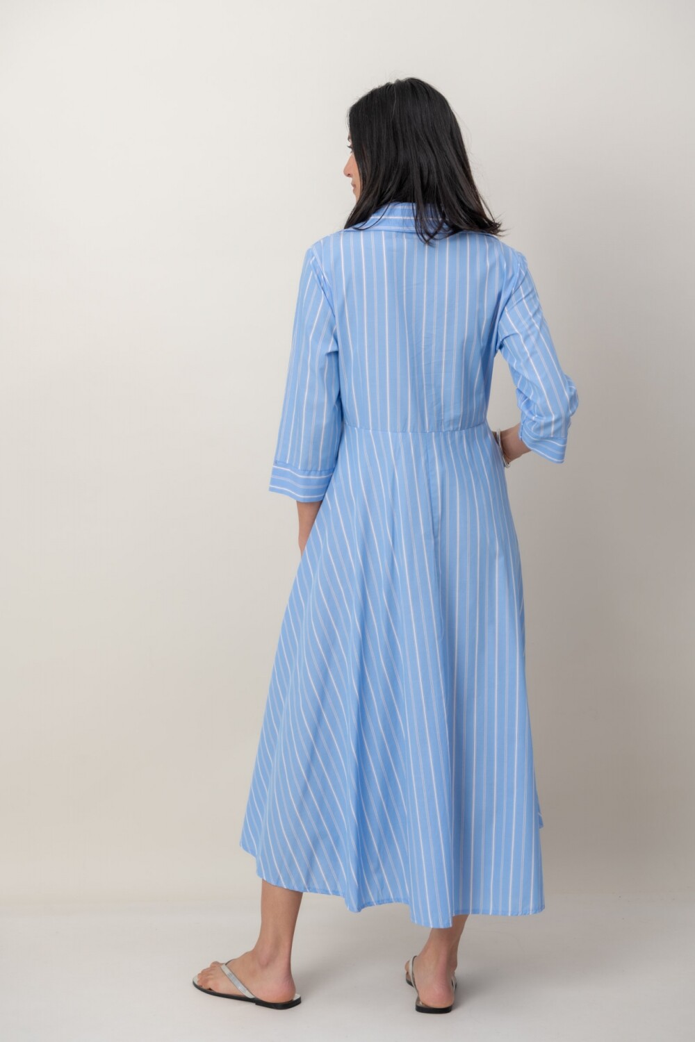 VESTIDO GAIA Celeste