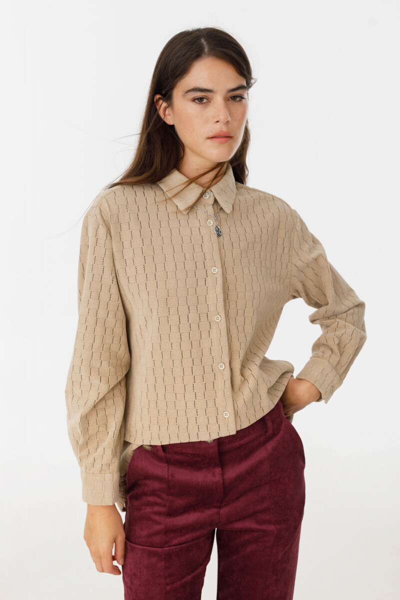 Camisa Liora Beige