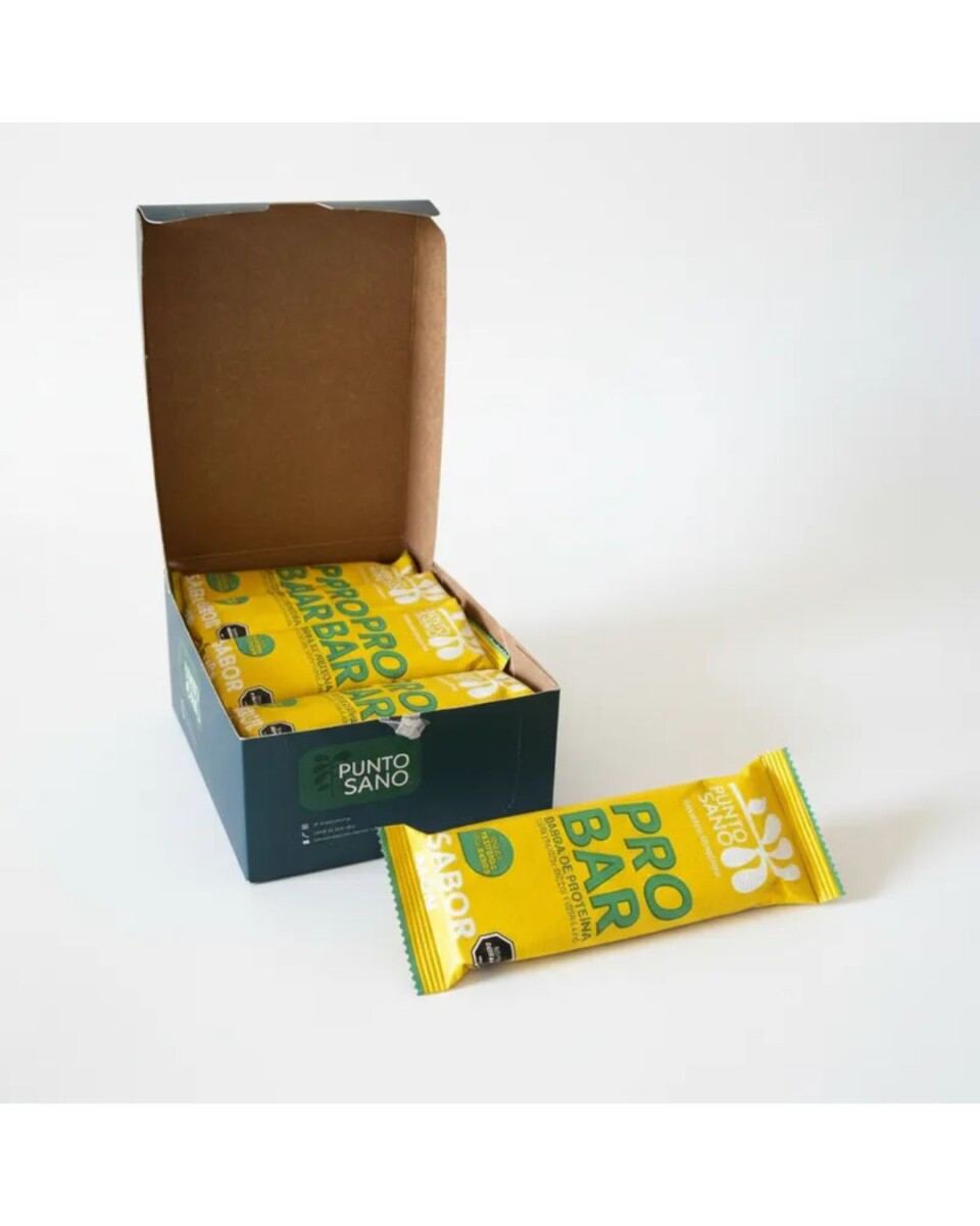 Barra de Proteína 45gr Caja x16 Punto Sano - Limón 