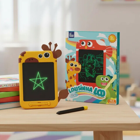 Tableta Mágica Led con Diseño Jirafa 30 x 20 cm U
