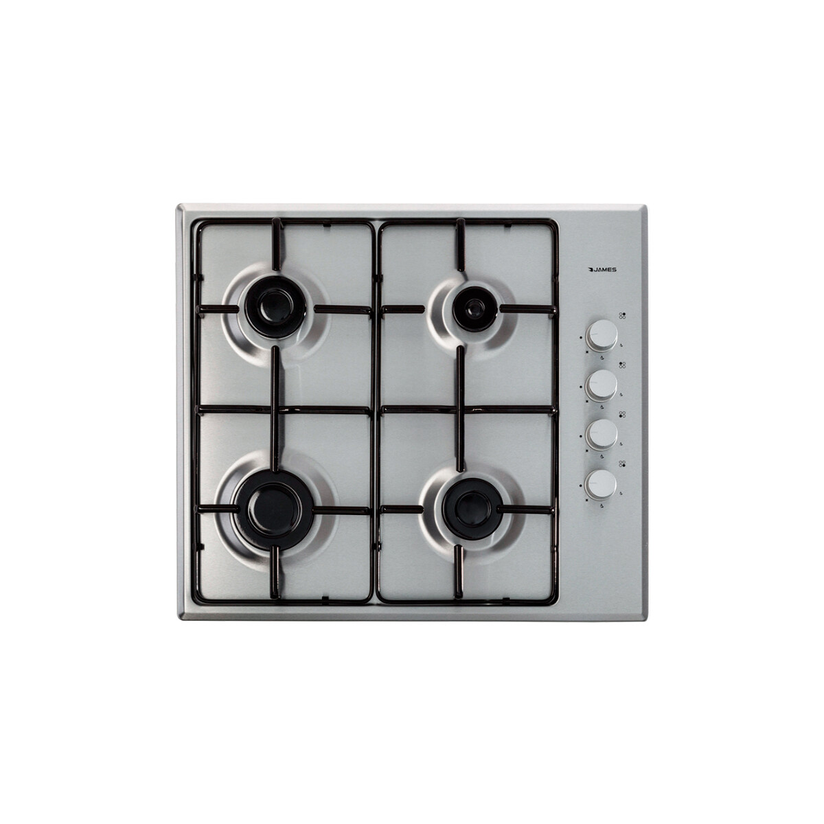 Anafe A Gas 4 Hornallas James 4h Ag Inox 