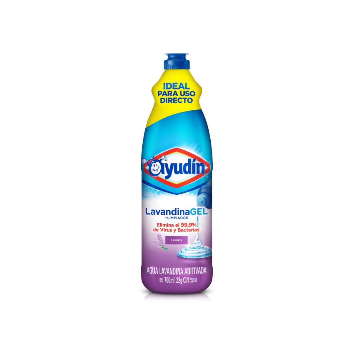 Ayudin Lavandina Lavanda en Gel 750ml 