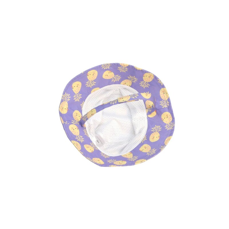 GORRO2025 Gorro De Playa Con Filtro Upf50+ Para Niños Zoochini - Piñas 2-5y