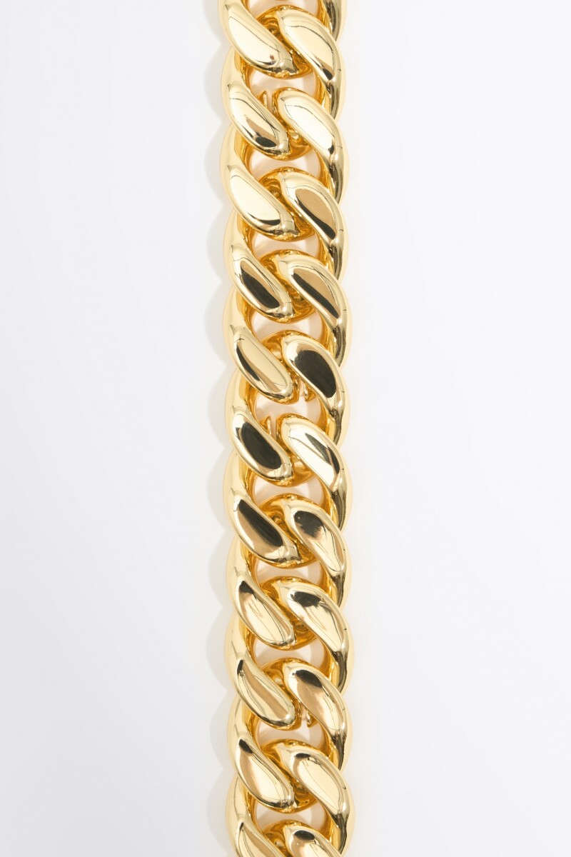 COLLAR CON CADENA Y CORDÓN DE Oro