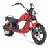 Moto Electrica Gogreen Bobber 2000W 20Ah Aluminio 55 Km/h Color Rojo