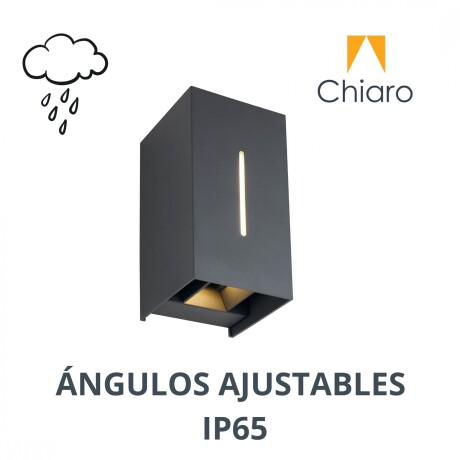 Spot aplique prisma led ángulo regulable 18w IP65 Spot aplique prisma led ángulo regulable 18w IP65