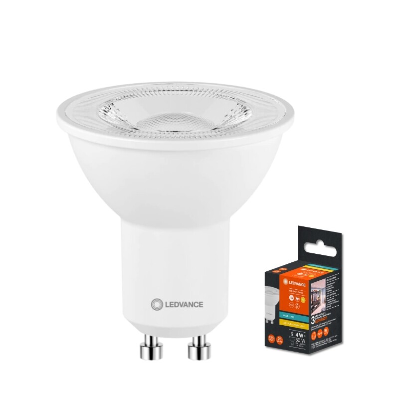 DICORICA LEDVANCE 4W G4 36º 2700K Dicroica LED LEDVANCE OSRAM GU10 4W 36º 2700K G5