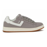Pony Calzado Lifestyle Square Gamuza Hombre - Gris/Blanco Gris-Blanco