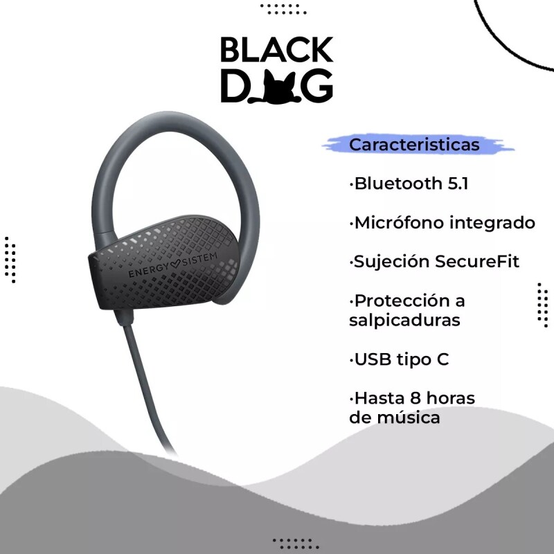 Auriculares Energy Sistem Bluetooth Sport 1 + 451777 Blanco