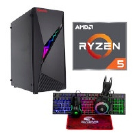 PC Gamer Marvo Ryzen 5 5600 16gb 256gb hdd luces PC Gamer Marvo Ryzen 5 5600 16gb 256gb hdd luces