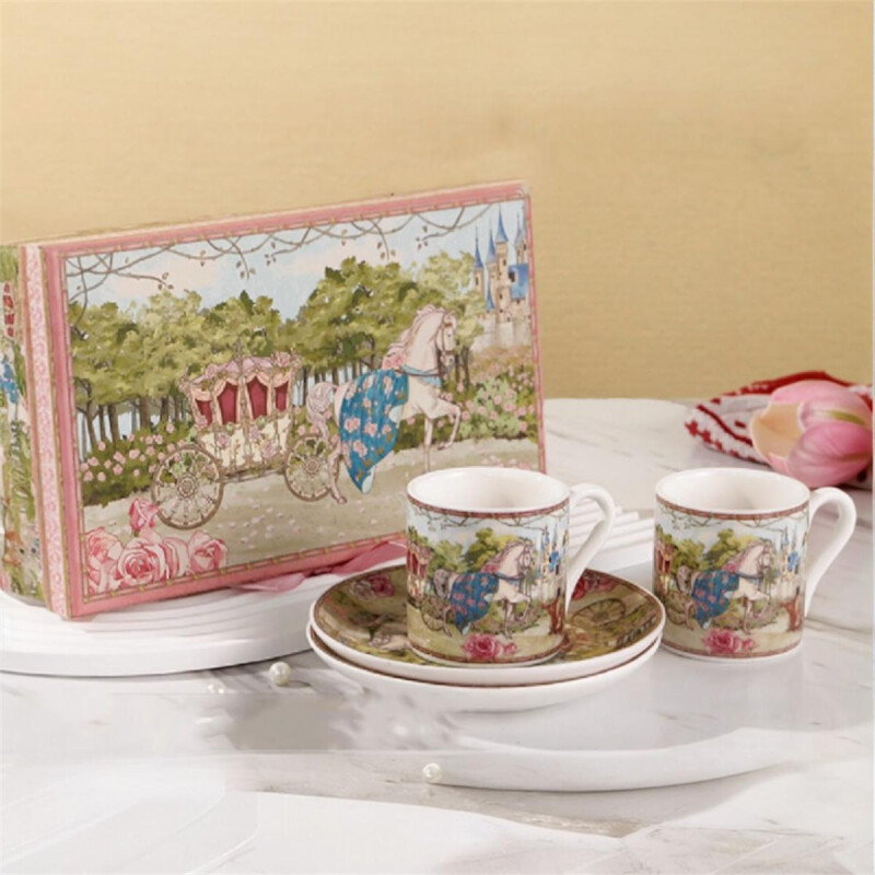 Set de Café de Cerámica para 4 Personas Set de Café de Cerámica para 4 Personas