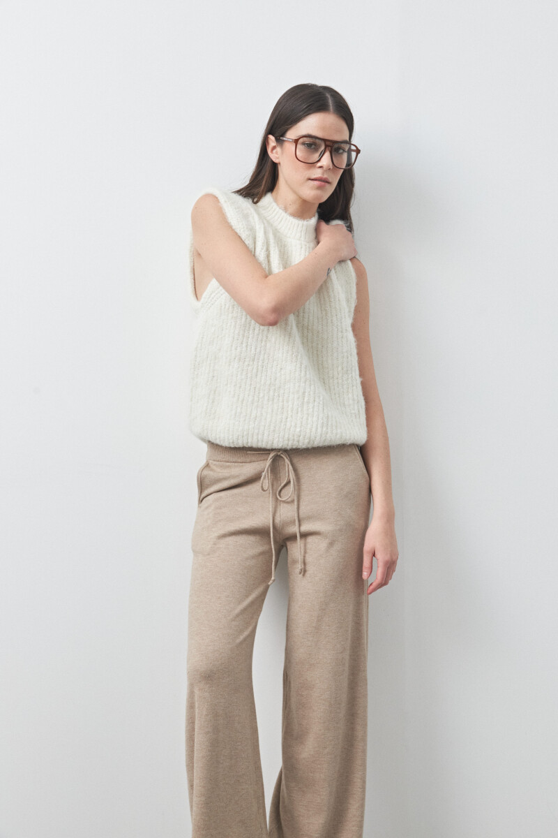 PANTALÓN CIRCI Beige Melange