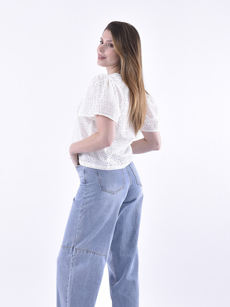 BLUSA CROACIA BLANCO