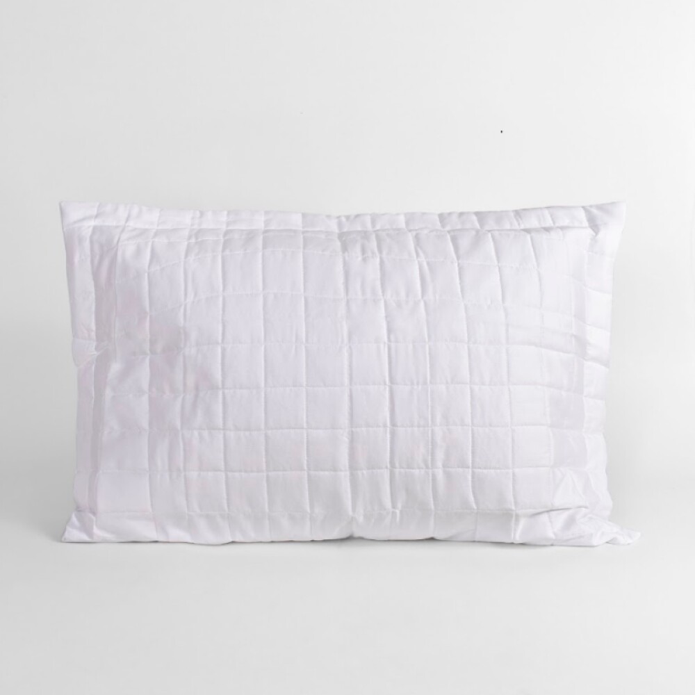 Funda Finezza 400 hilos Matelaseadas Blanco