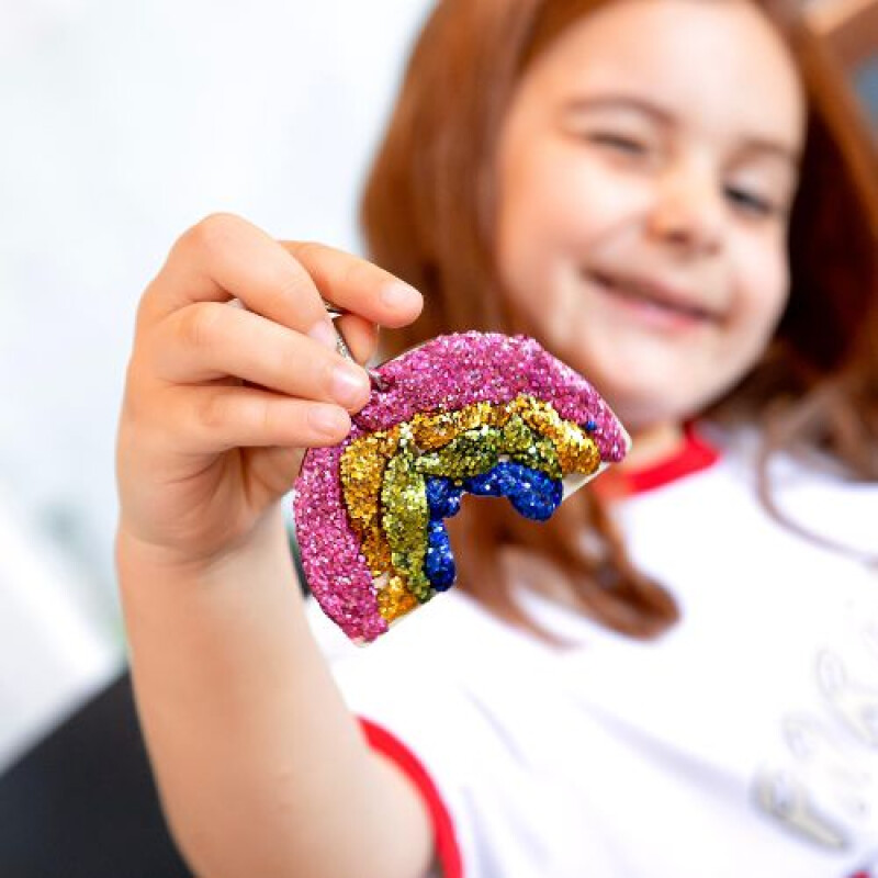 Glitter Goo- Crea llaveros Glitter Goo- Crea Llaveros