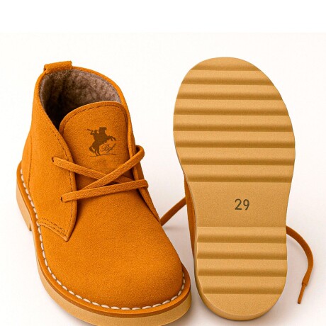 Botas Niño Forradas Oro