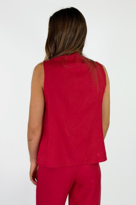 CHALECO ADELA Rojo