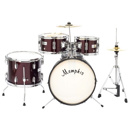 BATERIA INFANTIL MEMPHIS FT1045 WINERED 5 CUERPOS BATERIA INFANTIL MEMPHIS FT1045 WINERED 5 CUERPOS
