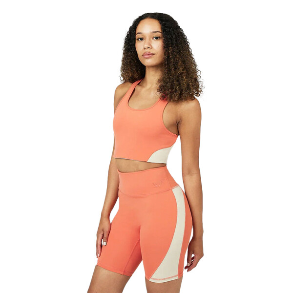 Top Castore Crop Coral