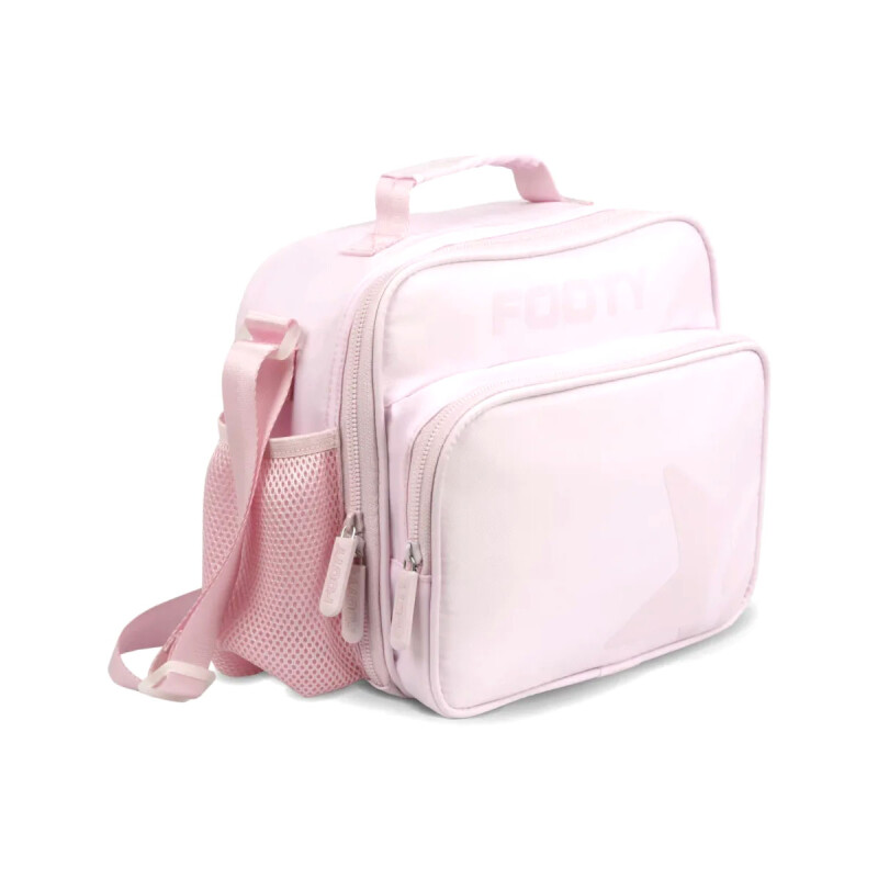 Lunchera térmica 2 compartimientos Footy Rosa