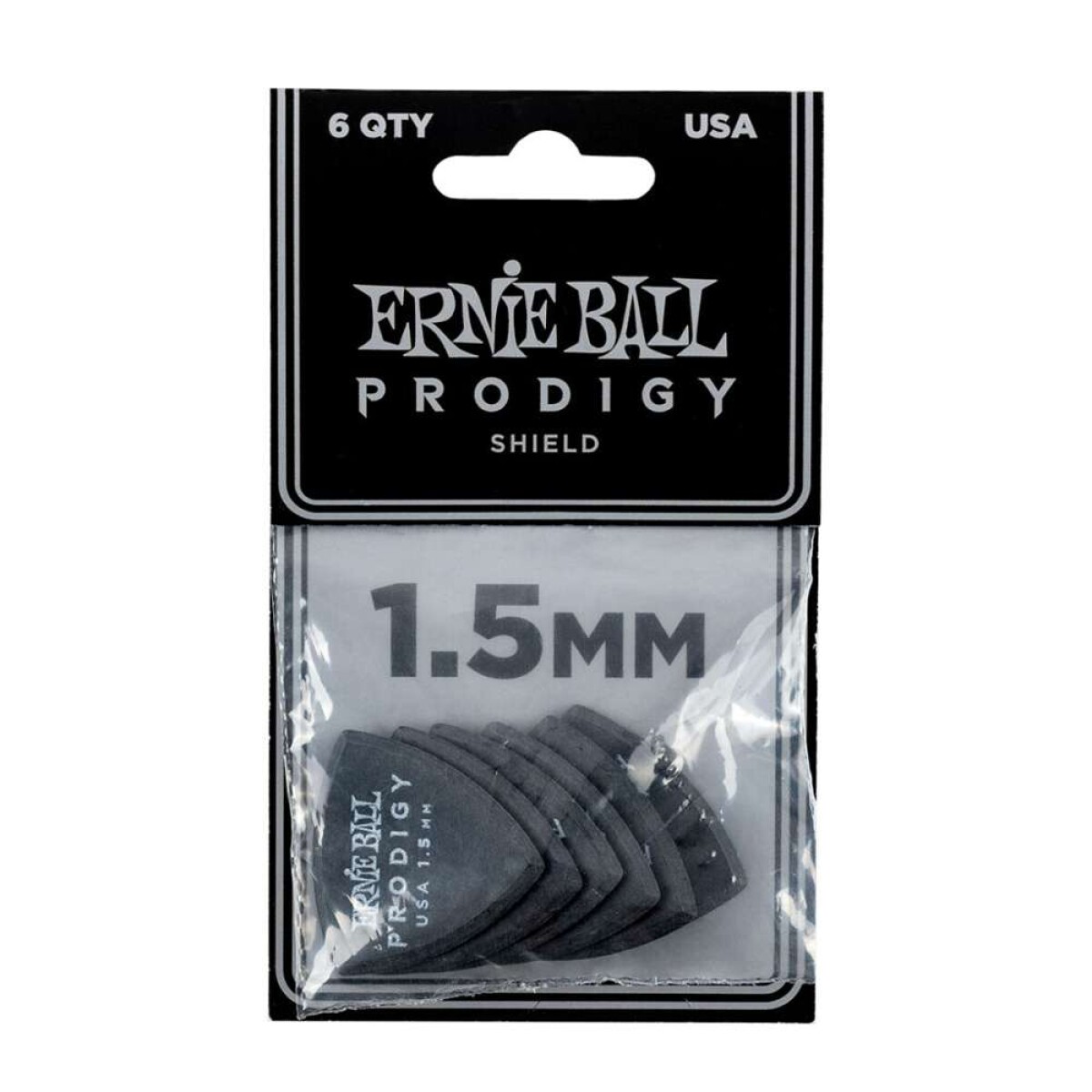 Pack Pua Guitarra Ernie Ball Prodigy Shield - 1.5mm 6pcs 
