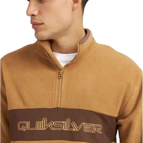Buzo Quiksilver Leno Marrón