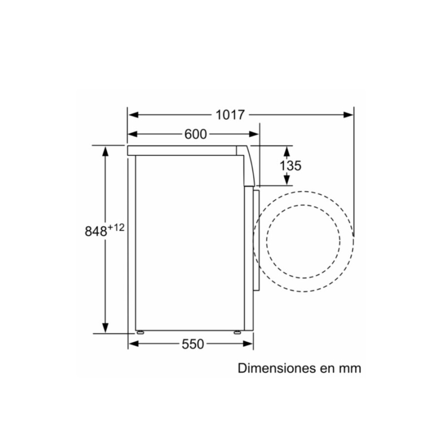 Lavarropas Frontal 7kg BOSCH WAN24266ES Lavarropas Frontal 7kg BOSCH WAN24266ES