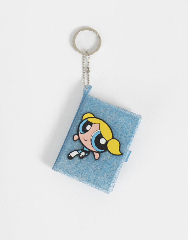 Llavero Llavero Y Charm Libreta "chicas Superpoderosas" - Azul Celeste
