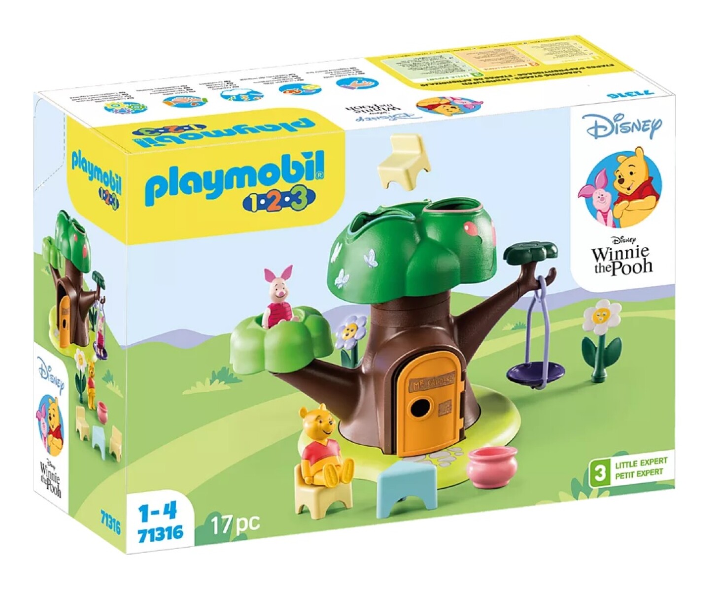 Juego Playmobil Winnie The Pooh Piglet 1.2.3 