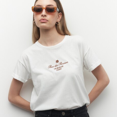 REMERA LE MARAIS Blanco