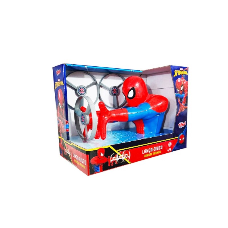 Lanzador de Discos Spider-Man 22 x 20 x 14,5 cm LANZADOR DE DISCOS SPIDERMAN 22 CM X 20 CM X 14.5 CM