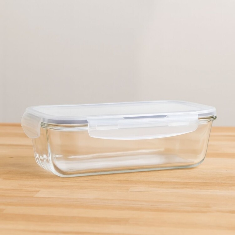 Vianda de Vidrio Hermetica Rectangular Mor 1,5 litros Vianda de Vidrio Hermetica Rectangular Mor 1,5 litros