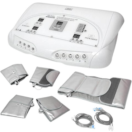 Equipo Detox Sauna Máquina Infrarroja Termoterapia Blanco