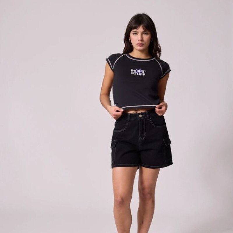 T-Shirt CIEN Dixie Negro