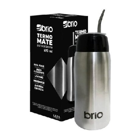 Termomate Autocebante 570ml Acero Inoxidable brio Bombilla Acero Termomate Autocebante 570ml Acero Inoxidable brio Bombilla Acero