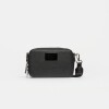 Mini bag New Penny en efecto cuero Negro