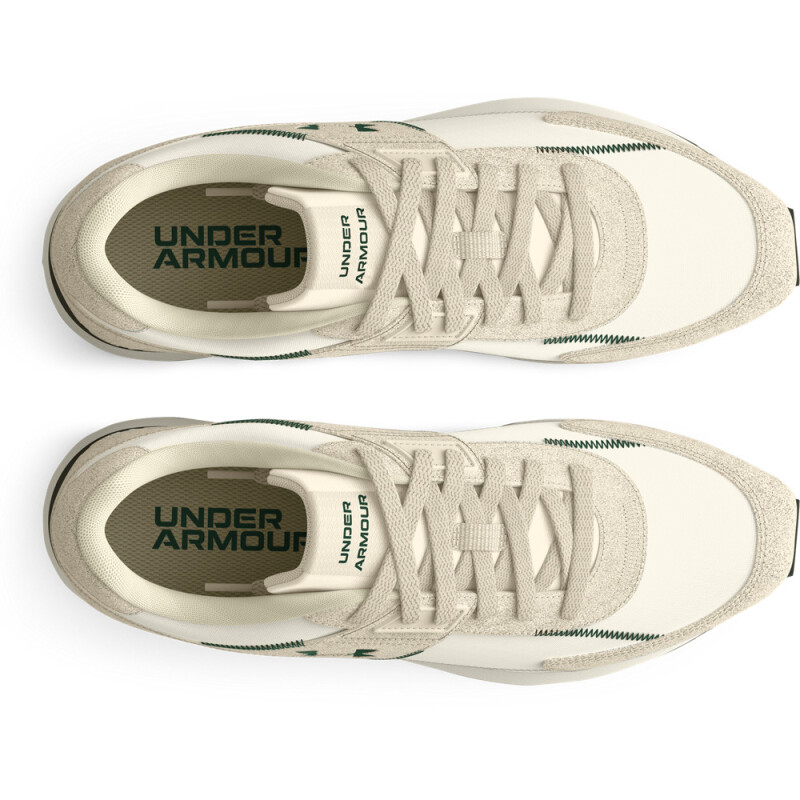 UA Essential Runner-BRN WHT-106