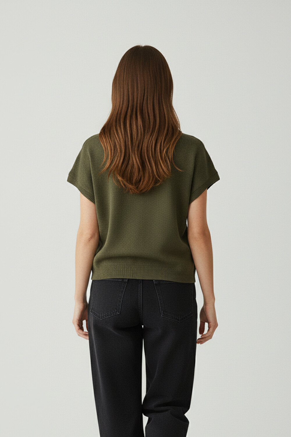 Chaleco Moch Verde Oliva Oscuro