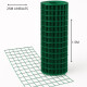 Tejido Malla Cerco Alambre Forrado Rollo 1.5m X 25m Pvc Verde