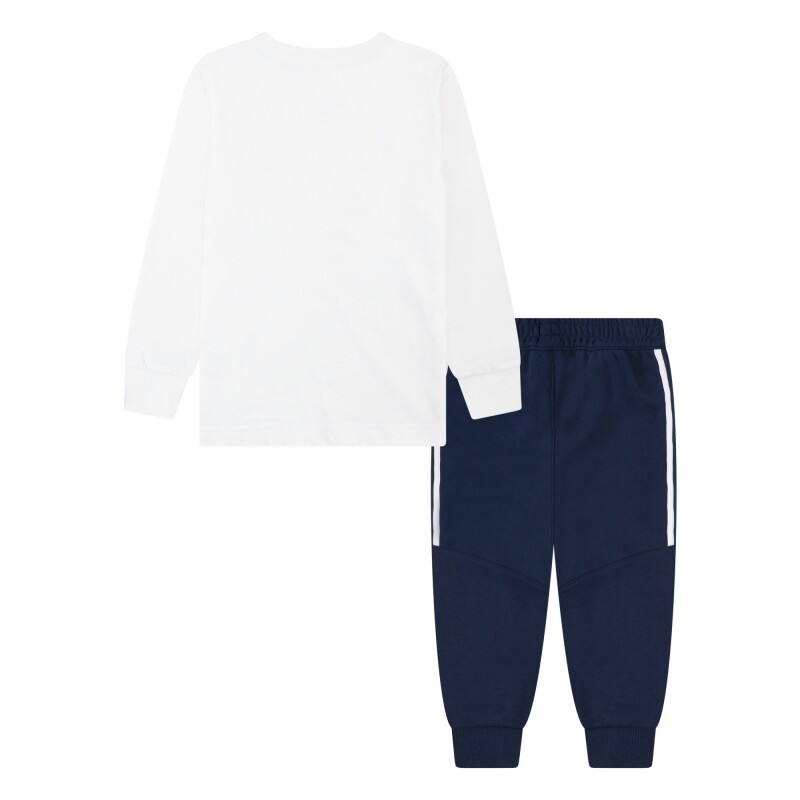 Conjunto Club Poly Manga Larga de Niños Azul