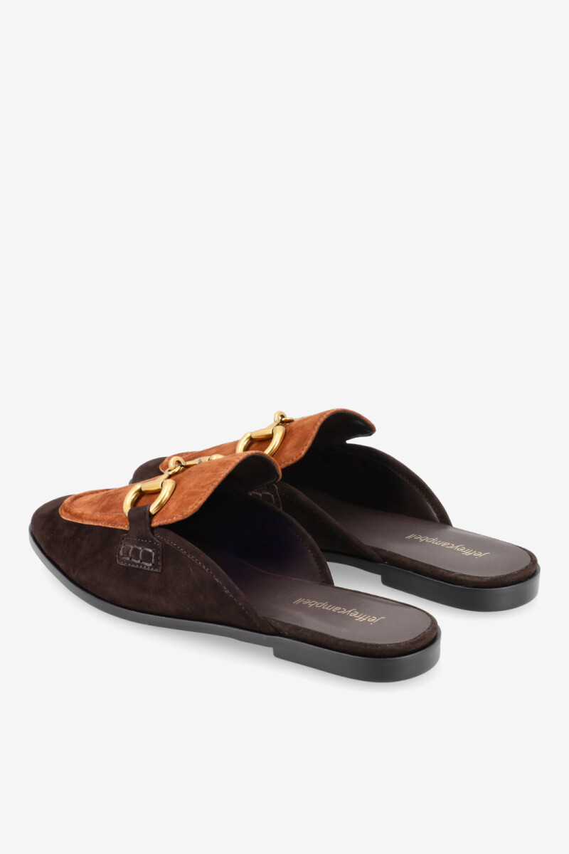 MOCASIN CHATO VELVIT-M Marron
