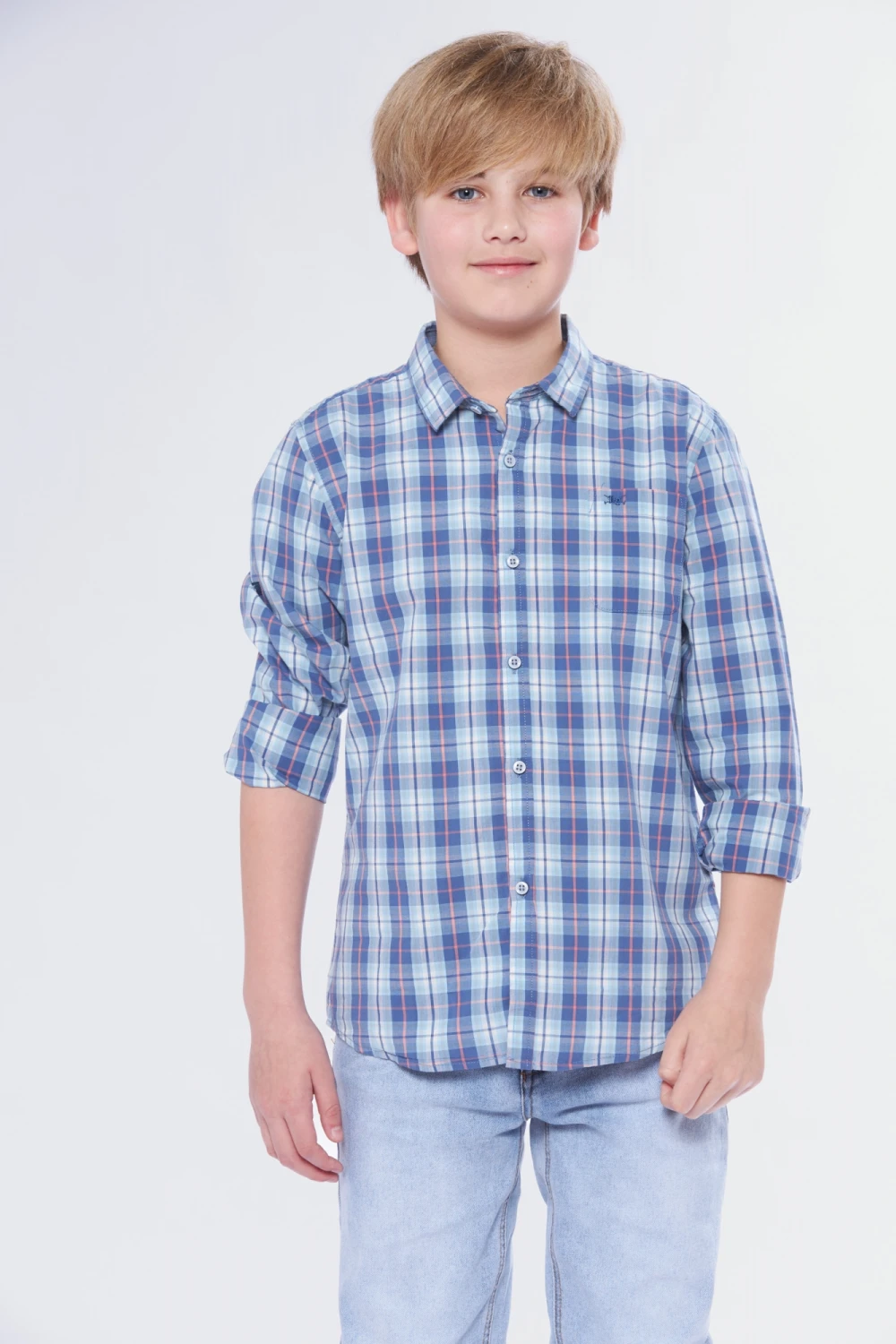 CAMISA A CUADROS Verde