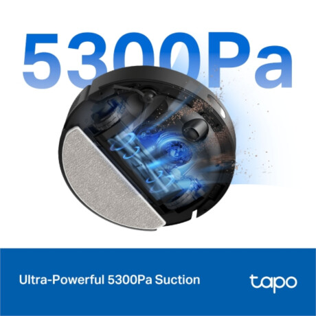 Aspiradora Robot Tp-link Tapo RV30 Max Plus con Base Autovaciado 5300PA 001