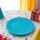 Plato 18 cm. diametro paquete x 10 CELESTE